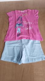 Shortama / pyjama roze / blauw m 140, Meisje, Ophalen of Verzenden, Zo goed als nieuw, Nacht- of Onderkleding