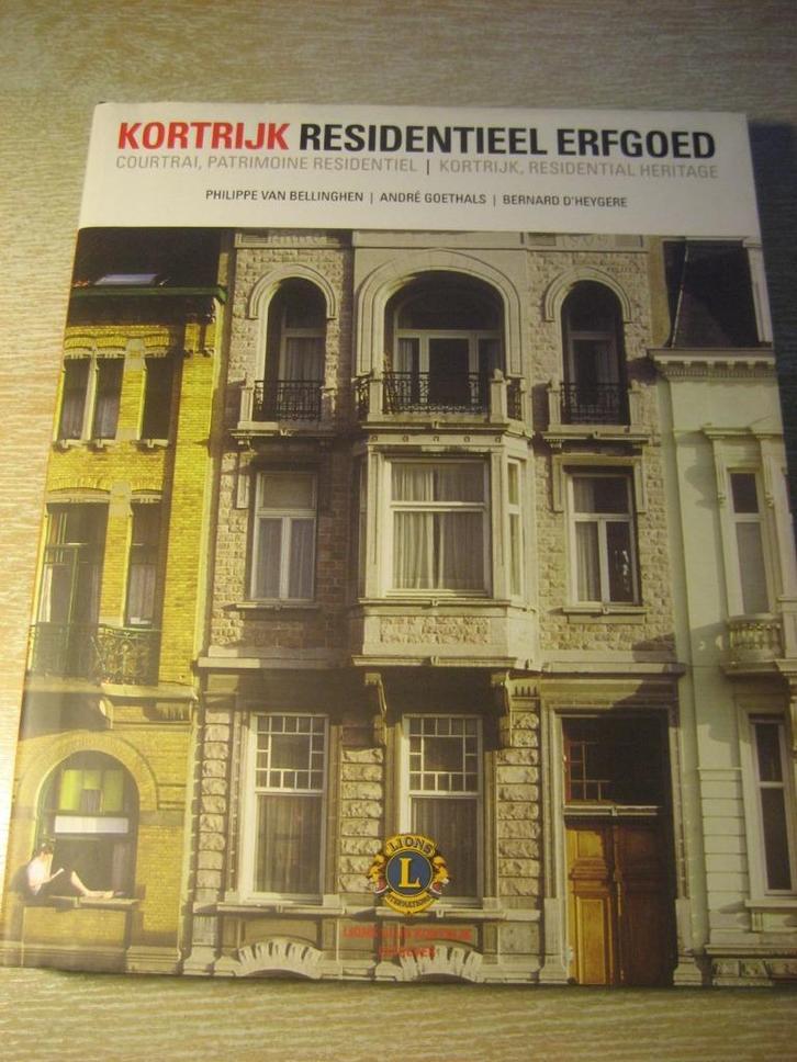 Kortrijk residentieel erfgoed, Boeken, Geschiedenis | Stad en Regio, Ophalen of Verzenden