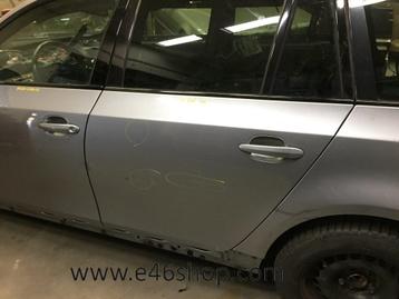 Achterdeur BMW E61 links achter Silbergrau  beschikbaar voor biedingen