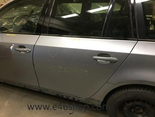 Achterdeur BMW E61 links achter Silbergrau, Auto-onderdelen, Carrosserie, Deur, BMW, Gebruikt, Ophalen