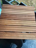 Hardhouten terrastegels gloednieuw 50 x 50, Ophalen, Nieuw, Hout