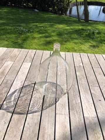 Dame Jeanne ronde decoratie fles 56cm  beschikbaar voor biedingen