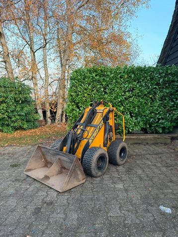 Skidster benzine mini loader mini shovel beschikbaar voor biedingen