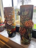 Hasseltse keramiek, buisvazen., Antiek en Kunst, Antiek | Keramiek en Aardewerk, Ophalen