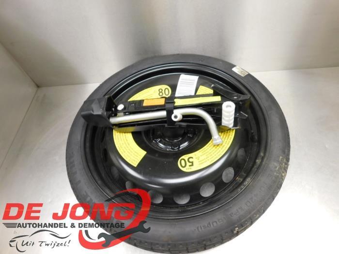 Kit de cric + Roue de secours d'un Audi A6, Autos : Pièces & Accessoires, Autres pièces automobiles, Audi, Utilisé, 3 mois de garantie