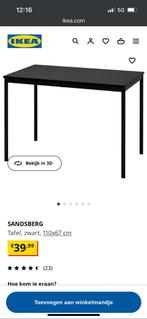 Table Ikea Sandsberg 4 pièces disponibles, Maison & Meubles, Enlèvement ou Envoi