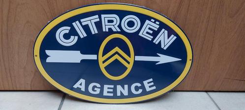 Enseigne publicitaire Citroën avec livret d'accompagnement, Collections, Marques automobiles, Motos & Formules 1, Neuf, Voitures