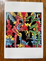 Carte postale Keith Haring 1993, Antiek en Kunst