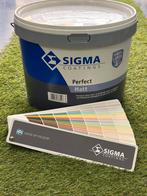 Sigma Perfect Matt 10L – Muurverf voor Binnengebruik, Doe-het-zelf en Bouw, Verf, Beits en Lak, 5 tot 10 liter, Ophalen of Verzenden