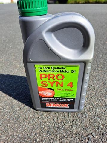 Synthetische motorolie 5-40w 1L ongeopend beschikbaar voor biedingen