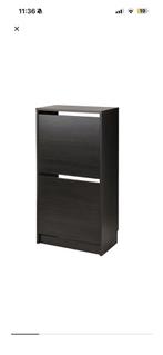 2 IKEA BISSA schoenenkast – perfecte staat, Huis en Inrichting, Kasten | Schoenenkasten, Ophalen, Zo goed als nieuw