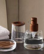 Ensemble salle de bain en verre et bois, Ophalen, Nieuw