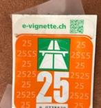 Vignette Suisse avec facture, Ophalen