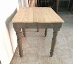 Ancienne table à manger robuste (de jardin)  95 x 72, Enlèvement