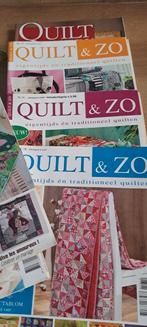 13 quilt&zo boeken met alle patronen inbegrepen, Boeken, Ophalen of Verzenden, Gelezen, Borduren en Naaien