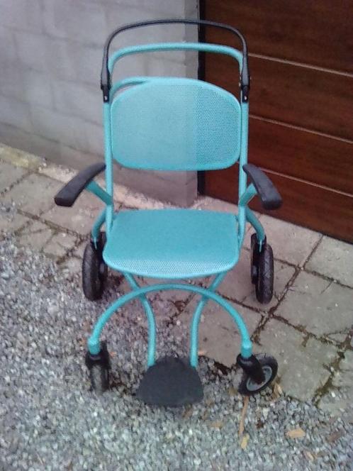 FAUTEUIL ROULANT  EXTERIEUR TOUT CHEMINS, Diversen, Rolstoelen, Gebruikt, Duwrolstoel, Ophalen