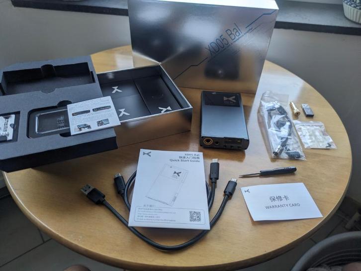 Xduoo XD05 BAL - DAC ampli USB Bluetooth portable HiRes, Audio, Tv en Foto, Versterkers en Ontvangers, Zo goed als nieuw, Stereo