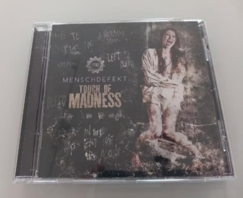 CD Menschdefekt Touch of Madness EBM Electro Industrial, Ophalen of Verzenden, Zo goed als nieuw, Alternative