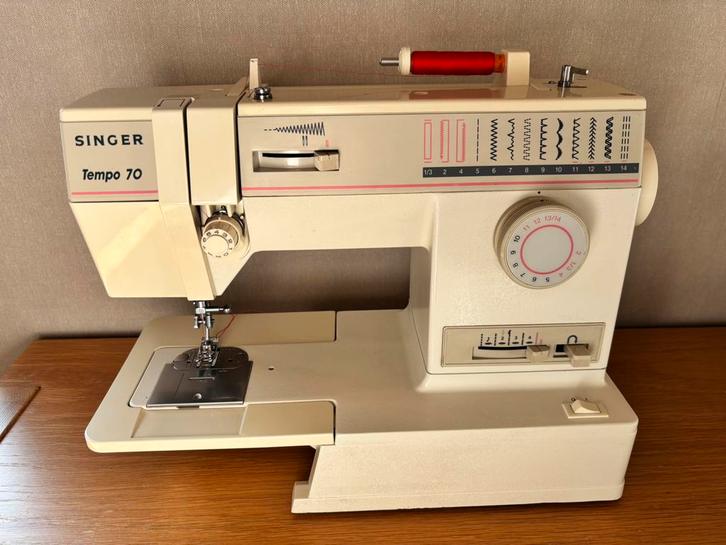 Naaimachine Singer Tempo 70, Hobby & Loisirs créatifs, Machines à coudre & Accessoires, Utilisé, Machine à coudre, Singer, Enlèvement