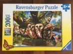Ravensburger puzzel 200 st, schattige uilen - nieuw, Puzzle, Enlèvement ou Envoi, Moins de 500 pièces, Neuf