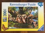 Ravensburger puzzel 200 st, schattige uilen - nieuw, Nieuw, Minder dan 500 stukjes, Ophalen of Verzenden, Legpuzzel