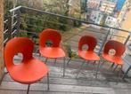 Set van 4 Olivia stoelen - Rexite - ontwerp Raul Barbieri, Metaal, Vier, Gebruikt, Vintage