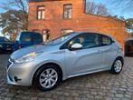 Peugeot 208, 2014, benzine, schadewagen, Auto's, Stof, Bedrijf, Zilver of Grijs, 999 cc