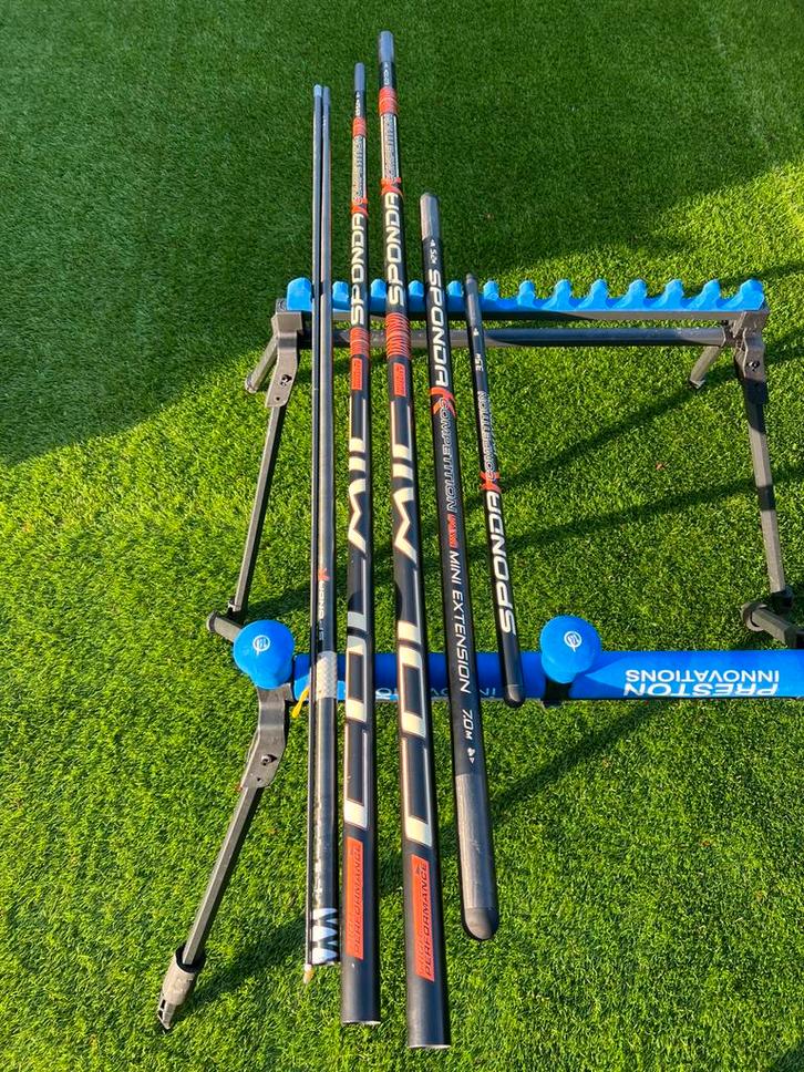 Allerlei colmic hengels en toebehoren, Sports nautiques & Bateaux, Pêche à la ligne | Poissons blancs, Comme neuf, Enlèvement