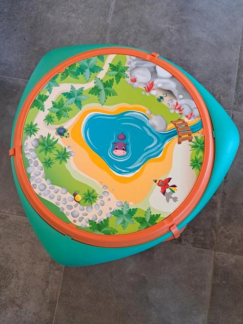 Infantino Sit, Spin & Stand Stoeltje En Speeltafel BK-203002, Kinderen en Baby's, Speelgoed | Speeltafels, Zo goed als nieuw, Ophalen of Verzenden