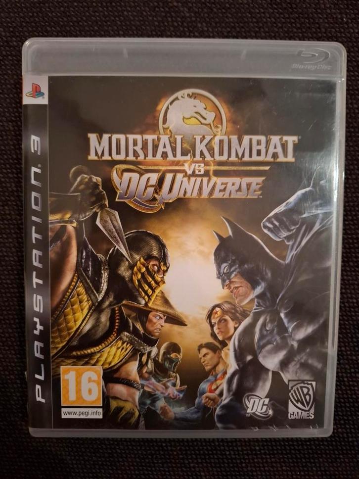 PS3 Mortal Kombat vs DC Universe (compleet), Games en Spelcomputers, Games | Sony PlayStation 3, Zo goed als nieuw, Ophalen of Verzenden