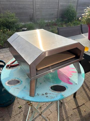 Pizza-oventje op gas., Tuin en Terras, Pizzaovens, Ophalen, Gebruikt