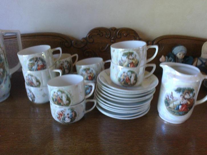 Serviezen antiek (3 soorten), Antiek en Kunst, Antiek | Servies los, Ophalen