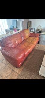 Canapé 3 places bon cuir, Cuir