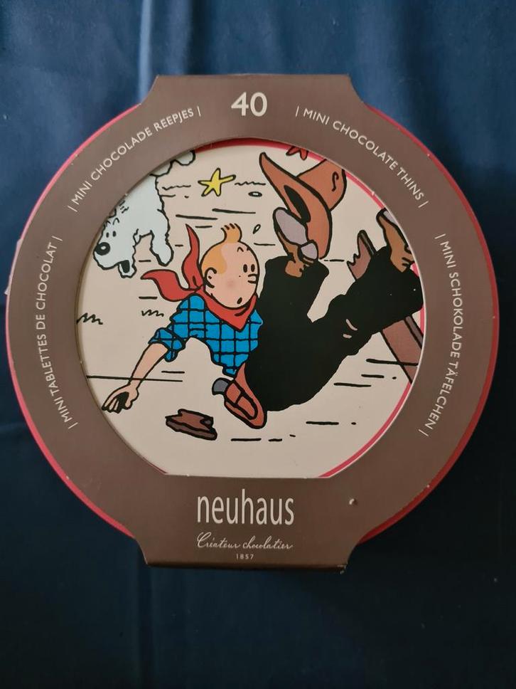 Blikken doos Neuhaus 2007  Kuifje - Kuifje in Amerika - RRR, Verzamelen, Blikken, Ophalen of Verzenden