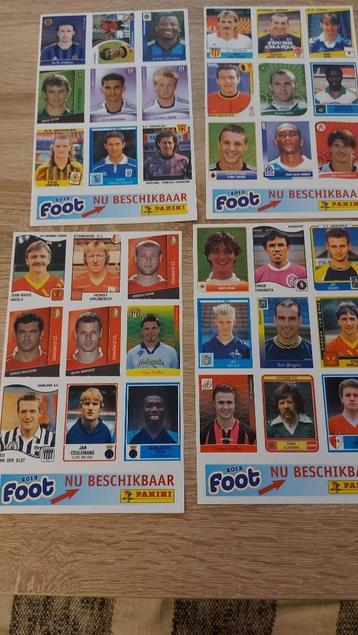 54 PANINI stickers Football Belgium - Belgian Pro League