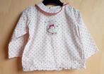 SERGENT MAJOR - Blouse blanche, cœurs, mouton - T.6 mois/67, Kinderen en Baby's, Babykleding | Maat 68, Gebruikt, Meisje, Ophalen of Verzenden