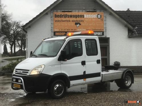 Iveco Daily 40C18 Dubbel Cabine BE-Trekker 7.490 kg AC, Auto's, Bestelwagens en Lichte vracht, Bedrijf, ABS, Centrale vergrendeling
