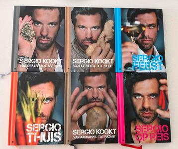 6 kookboeken Sergio Herman beschikbaar voor biedingen