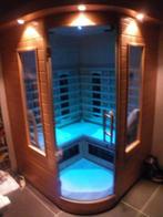 Infrarood sauna hoekmodel, Ophalen, Gebruikt, Infrarood, Complete sauna
