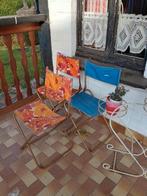 Vintage kampeer stoeltjes,, Tuin en Terras, Ophalen, Gebruikt
