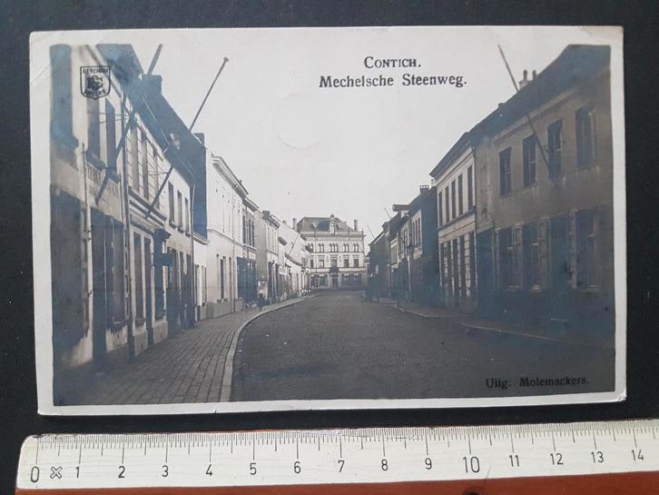 Postkaart Kontich Contich Mechelsche Steenweg 1919, Collections, Cartes postales | Belgique, Affranchie, Anvers, Avant 1920, Enlèvement ou Envoi