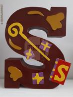 Authentieke V&D chocoladeletter ‘S’ Sinterklaas - 50cm, Verzenden