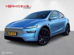 Tesla Model Y RWD in Glacier Blue – 4.500 km, trekhaak, Auto's, Tesla, Achterwielaandrijving, Gebruikt, Zwart, Navigatiesysteem