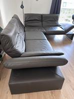 Kwaliteitsvolle lederen hoeksofa - merk Koinor, Ophalen, 250 tot 300 cm, Gebruikt, Leer