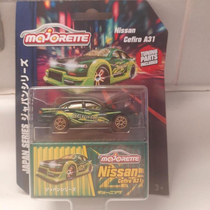 SÉRIE JAPONAISE MAJORETTE 1:64 : NISSAN CEFIRO A31 + Tuning, Hobby & Loisirs créatifs, Voitures miniatures | 1:87, Neuf, Voiture