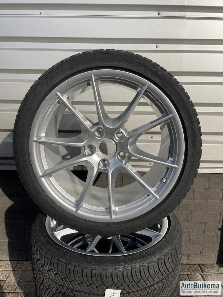 Winterset 20'' Porsche 911 991 Carrera 4S C4 Michelin TPMS, Auto-onderdelen, Banden en Velgen, Banden en Velgen, Personenwagen