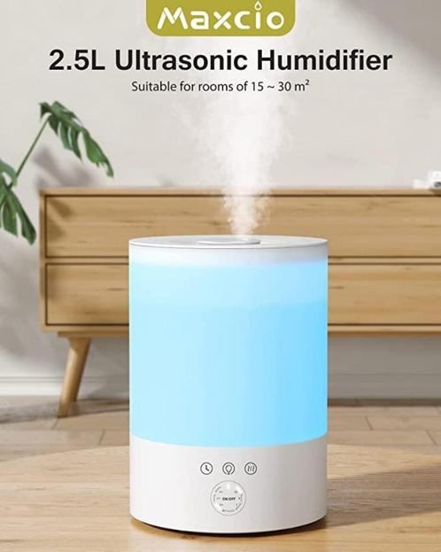Lucht Bevochtiger Zuiveraar Licht therapie 2.5L😊🤗😴🎁👌, Sport en Fitness, Gezondheidsproducten en Wellness, Nieuw, Overige typen