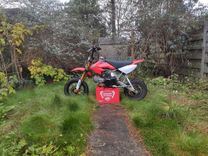 pitbike 125cc, Fietsen en Brommers, Minibikes, Midibikes en Pitbikes, Gebruikt, Pitbike, Ophalen