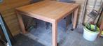teak tafel 120x120x77, Ophalen
