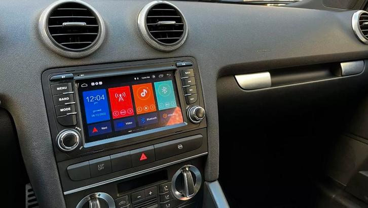 €220 !!!  CarPlay Android Audi a3 8p radio Bluetooth GPS, Auto diversen, Autoradio's
